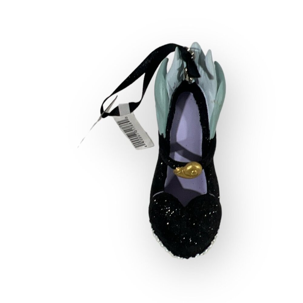 DISNEY PARKS DESIGNER SHOES URSULA THE LITTLE MERMAID SHOE CHRISTMAS ORNAMENT - Picture 4 of 5